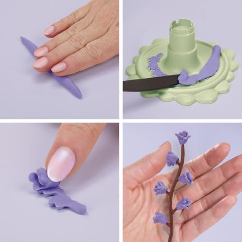 Image of Blooms by Play-Doh Meadow Flower Bouquet Making Kit, Floral Crafts for