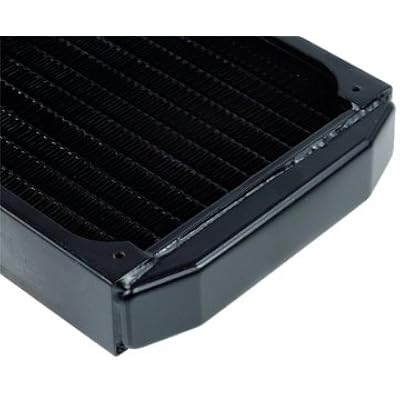 ألفاكول نيوس ST30 كامل النحاس المبرد480، 120 mm × 4، مروحة رباعية، أسود