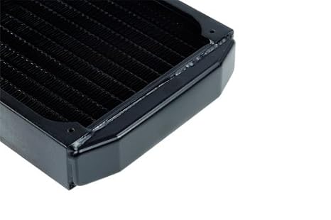 Alphacool Neos ST30 Full Copper Radiator480, 120mm x 4, Quad Fan, Black