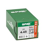 SPAX Universalschraube 4 x 45 mm, 360 Stück - Holzschrauben, Teilgewinde, Senkkopf, T-STAR plus T20, 4CUT Spitze, WIROX Beschichtung - 8000000276781 – Ansicht 9