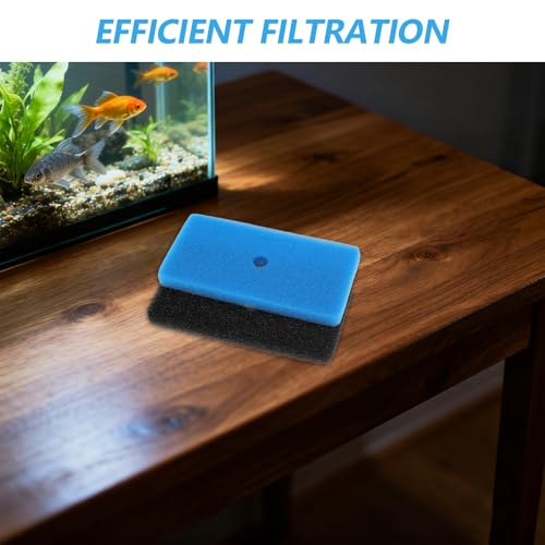 COLLBATH 2pcs Repuesto Pad Filtro para Estanque miniatura 6