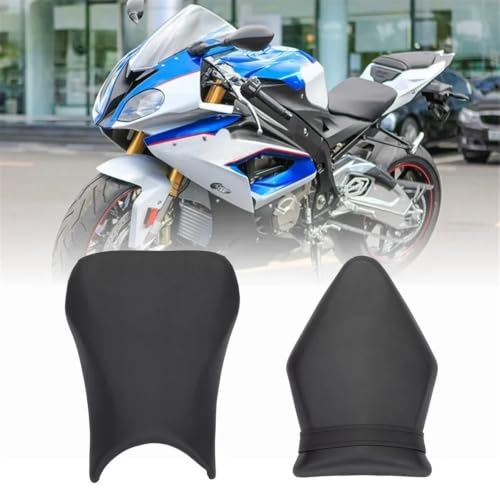Sillín de motocicleta S1000RR negro para conductor y pasajero de repuesto años 2009 a 2018 2