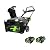 EGO Power+ SNT2101 21-Inch 56-Volt Lithium-Ion Cordless Snow Blower with Peak Power™ - 2 x 4.0Ah Battery and 320W Charger Included Black