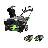EGO POWER+ 21" Electric Snow Blower, Cordless, Includes (2) 56V 4.0Ah Batteries and Charger - SNT2101