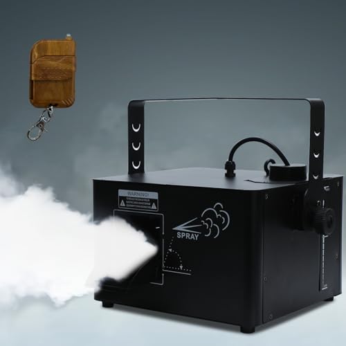 Máquina de humo (haze) de 1500 W, para DJ, clubes, escenarios y fiestas de Halloween, con temporizador y control DMX512 miniatura 1