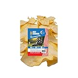American Made Treat Company 0515 American Beefhide Chews, Rawhide Chicken Basted Chips for Dogs, a Good Source for Protein and Assists in Dental Health, 1 Pound Pack