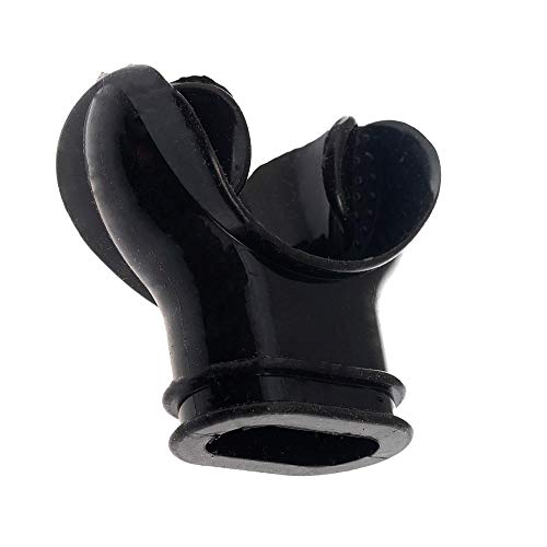 Bocal para Regulador e Snorkel de Mergulho Cetus Comfobite Pro - Preto