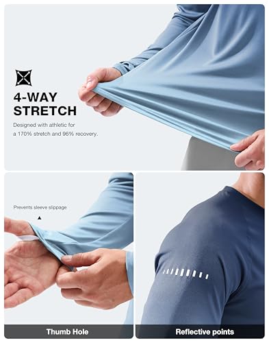 Image of Men's Sun Protection Long Sleeve Shirts UPF 50+