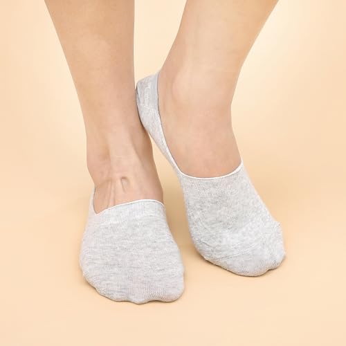 Under $5 Women's No Show Socks Non Slip Breathable Invisible Low Cut Liner Socks for Flats Sneakers Office Travel Daily Wear3