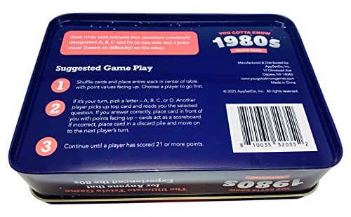 You Gotta Know 1980s - Juego de Trivia miniatura 6