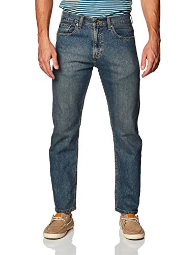 Levi Strauss Signature Gold Men's Regular Fit Flex Jeans, Aviator, 34W x 29L