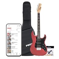 SMART FEATURES: Digital electric guitar equipped with 35 built-in sound effects, USB audio interface, and built-in tuner for versatile playing options INTEGRATED AUDIO: Features a powerful 5W speaker and headphone amp for practice flexibility and aud...