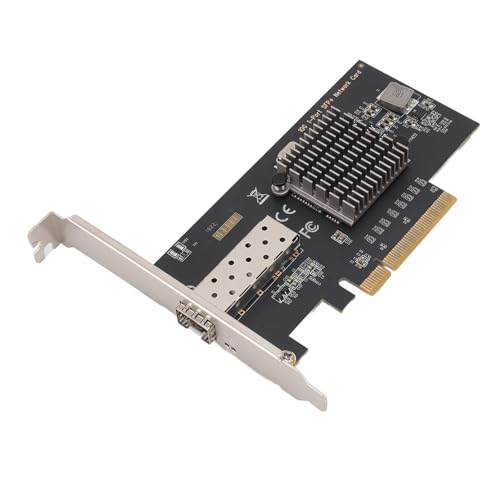 Adaptateur Réseau PCI Express X8 Haute Vitesse 10 Go Port SFP Unique 82599 PCIE