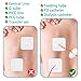 15 Pcs Split Drain Feeding Tube Adhesive Bandages, Peg G J Supra-Pubic Incision Bordered Guaze Pad with 10 Alcohol Cotton Pads, Sterile Drain Patch Supplies Island Dressing(5.9×5.51inch)