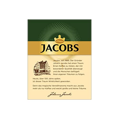 Jacobs löslicher Kaffee Café Crema, 300 Instant Kaffee Sticks, 12er Pack, 12 x 25 Getränke