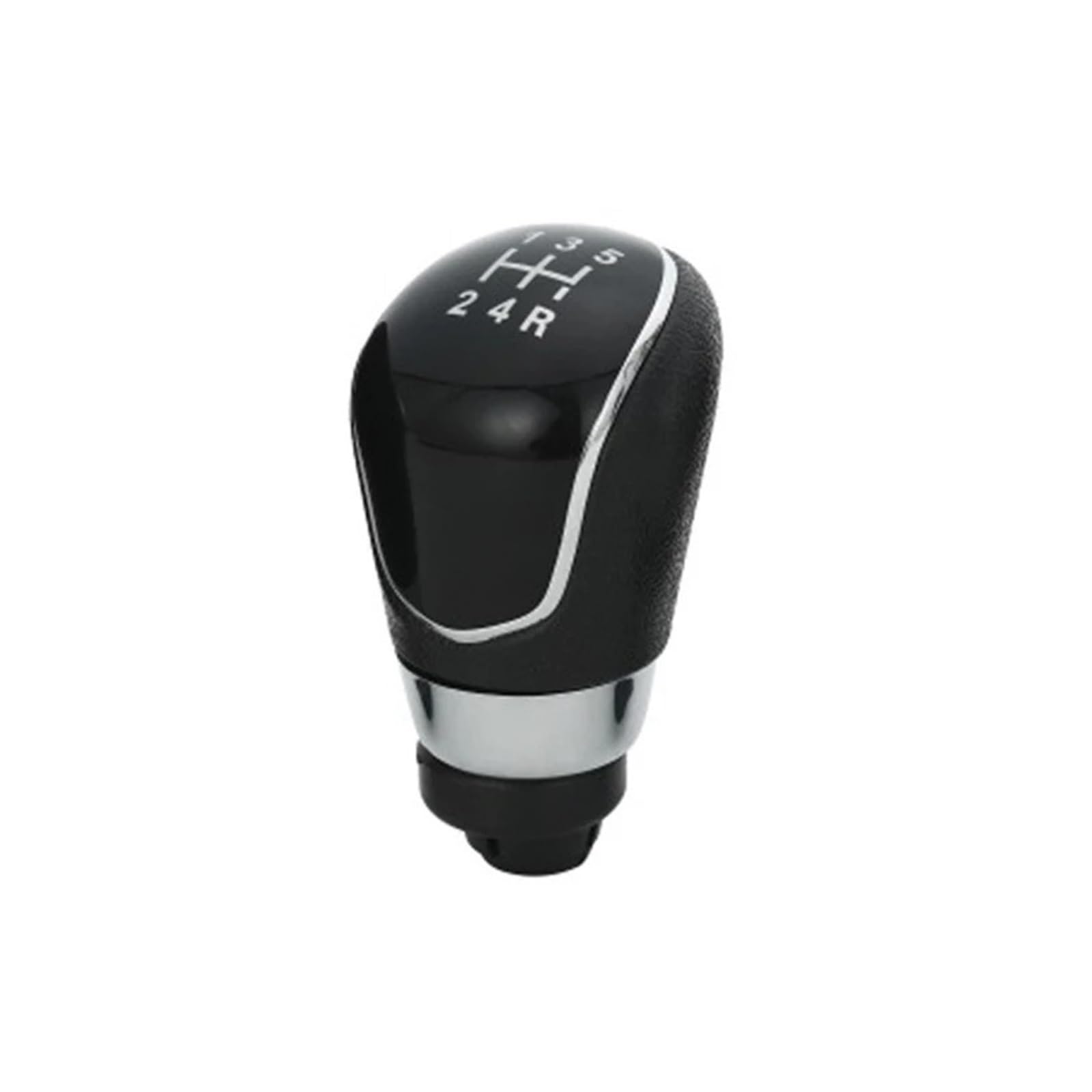 SAUANMNKTP Gearshift Knob for Fiesta 2008-2012 5/6 Speed Manual Gear Shift Knob Gaiter Boot Cover