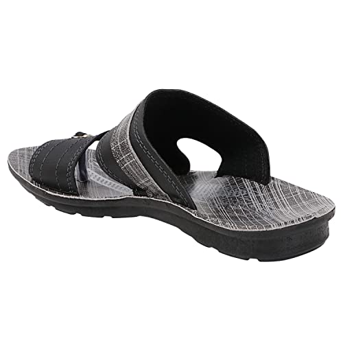 Image of TieFit Men's Stylish Slipper || Casual Flip Flop || Slip On for Men's||Thong Flip-Flops|UK 7-10