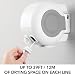 mDesign Tendedero extensible – Tendedero de pared con dos cuerdas para interior...