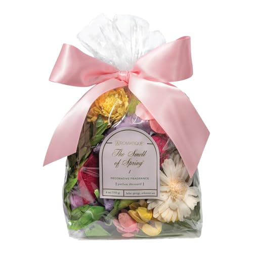Aromatique, Scented Decorative Potpourri Bag of Fragrant Bowl Filler for Home and Office, Perfect for Bridal Showers, Weddings, Housewarmings and Decorative Bowls (Smell of Spring, 7 oz)