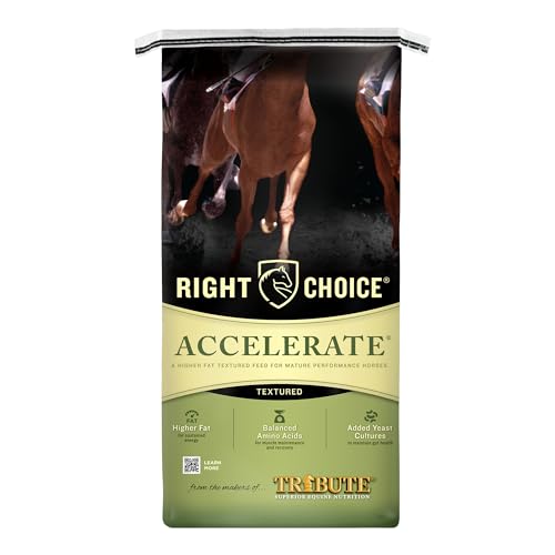 Kalmbach Feeds Right Choice Accelerate for Horse, 50 lb