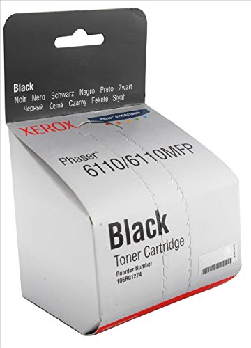 Image of Xerox laser toner cartridge - 1 x black - 2000 pages 106R01274 Phaser 6110, 6110MFP
