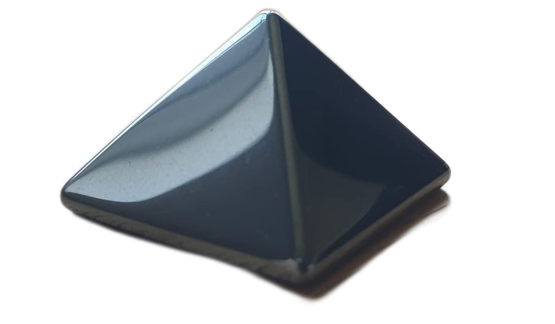 Hematite Pyramid, Healing Crystals, Improve Blood Circulation