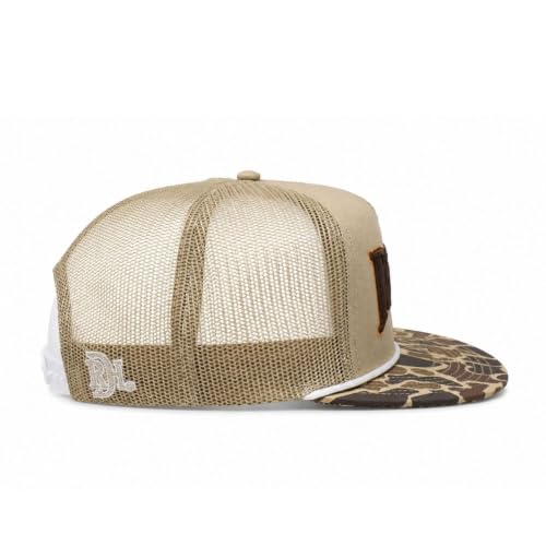 Image of Red Dirt Hat Company Old Skool Cool Adjustable Snapback Hat | 5-Panel Cap