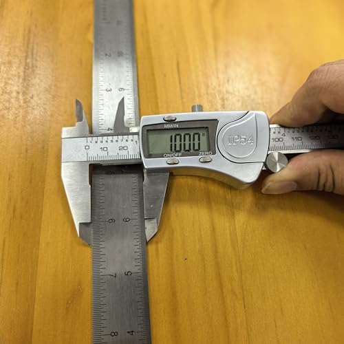 JINNANMEAS 12" Combination Square, Pro Stainless Steel Ruler with 1/64" Precision Laser Etched Scale, Multi-Functional Carpenter Square with Scriber & Level by JINNANMEAS - Image 6