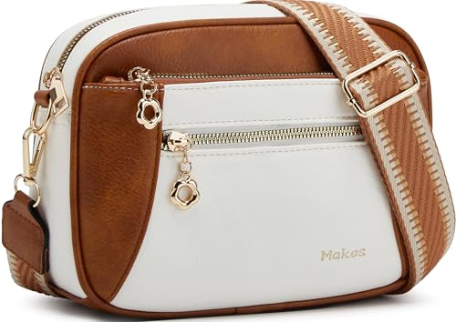 Crossbody Purse for Women Small Crossbody Bags Trendy Vegan Leath...