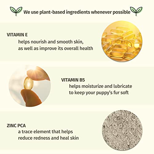 Hempz Petz Deodorizing Dog Shampoo, Creamy Citrus Orange & Red Raspberry, 17 Fl. Oz. - Pet Shampoo #TOP3