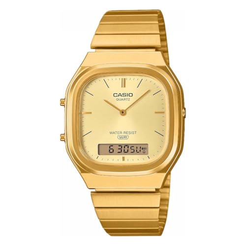Materiale cassa: Plastica Oro Casio AQ-240EG-9AEF Orologio