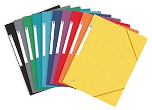 OXFORD Topfile+ Mappen, 3 Klappen, 10 Stück