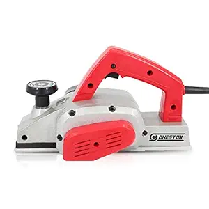 Cheston 600W Electric Planer 82mm 16000 RPM Hand Wood Planer Woodworking Machine | Copper Armature with Accessories (0-82mm)