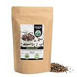 ⚪💚🖤🔴 100% NATURALMENTE PURO: Nuestro pimiento de color no contiene aditivos, potenciadores de sabor ni aromas artificiales y es vegano. Es una mezcla de granos de pimienta rosa, blanca, negra y verde.