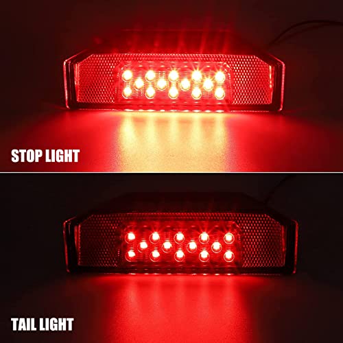 Laformo Rear Tail Light Assembly - Led Brake Stop Lights For 2015-2019 Polaris Ranger 570 Full Size 900 Xp 1000, Pair #TOP1