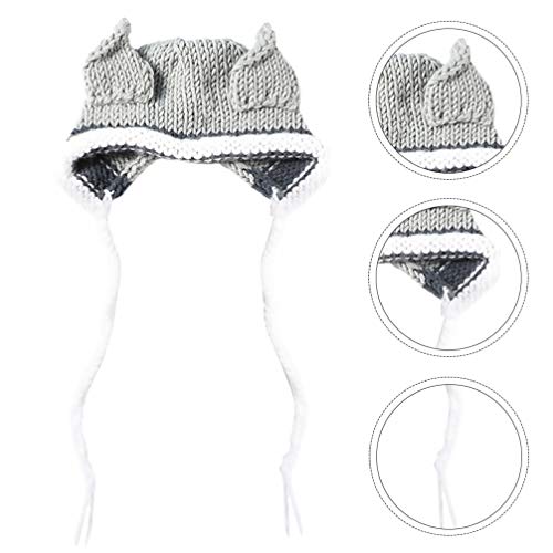 STOBOK Monstro Bebê Chapéu Recém-Nascido Chapéu de Lã Fotografia Presente de Aniversário para Bebê R