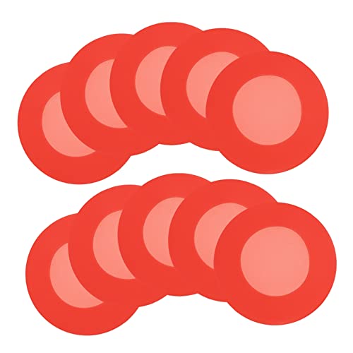 HOMOCONO Non- Non- Non-Medical Stethoscope Head Covers 10 Pack Replacement Covers Lightweight and Portable for Nurses Doctors