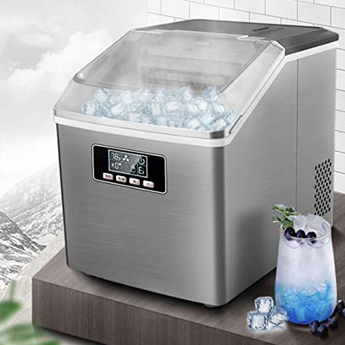 Máquina para fabricar cubitos de hielo portátil 25kg miniatura 1