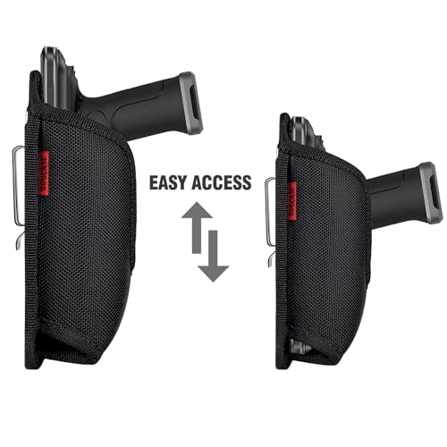Scanner Holster for Zebra TC70x TC70 TC72 TC75x TC75 TC77 M60 MC67 with Handheld Grip, Carrying Case Pouch with Belt Clip
