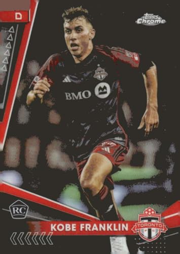 2024 Topps Chrome MLS #176 Kobe Franklin Toronto Soccer Card
