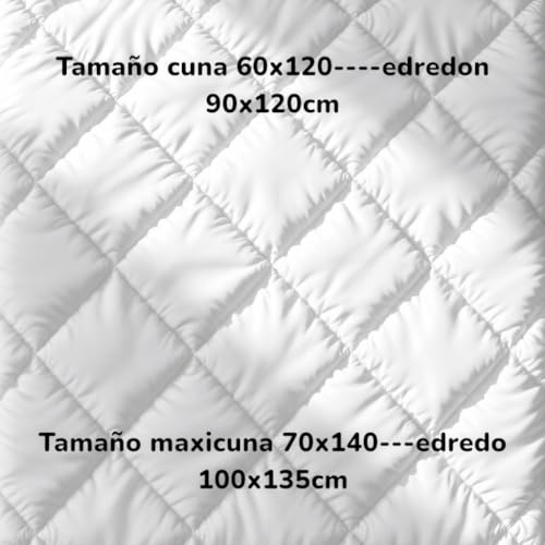 Miniatura 3 de Variouss Edredón Nórdico Para Bebé Tamaño 100x135 Cm Ideal Para Maxicuna, Relleno 300g Ligero Y Cálido, Fibra Hipoalergénica, Suave Y Transpirable, Lavable A Máquina, Uso Todo El Año
