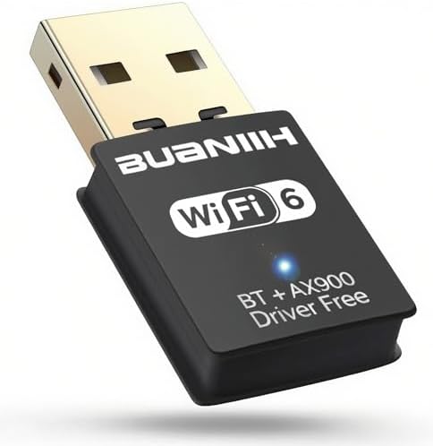 USB WiFi Adapter,WiFi & Bluetooth 2-in-1 WiFi Adapter for Desktop...