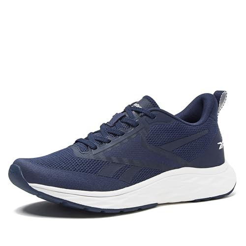Reebok Aniwa ランニングシューズ メンズ, ネイビー/ホワイト, 7.5 Wide