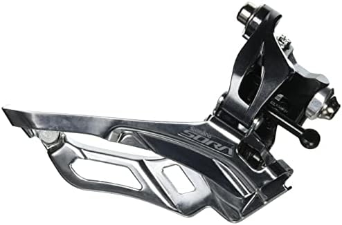 Deragliatore Anteriore Tripla Shimano FD-R3030 - Nero/Grigio, Per Bici Da Corsa O City