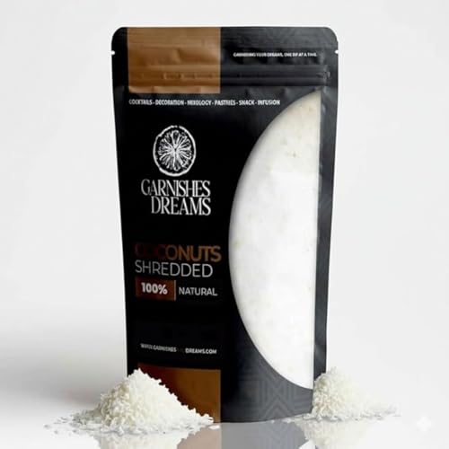 Garnishes & Dreams Dehydrated & Dried Shredded Coconut (16oz) –