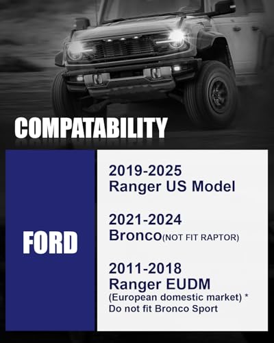 Image of FLYCLE 6x5.5 Wheel Spacers for 2019-2026 Ranger, 2021-2026 Bronco, 1.5 inch Forged Wheel Spacer 6x139.7mm with 12x1.5 Studs 93.1mm Hub Bore