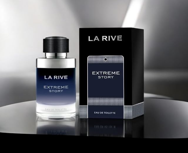 Extreme Story Eau de Toilette Perfume para hombre, fragancia masculina de larga duración, fragancia intensa para hombre, perfume para hombre, 75 ml