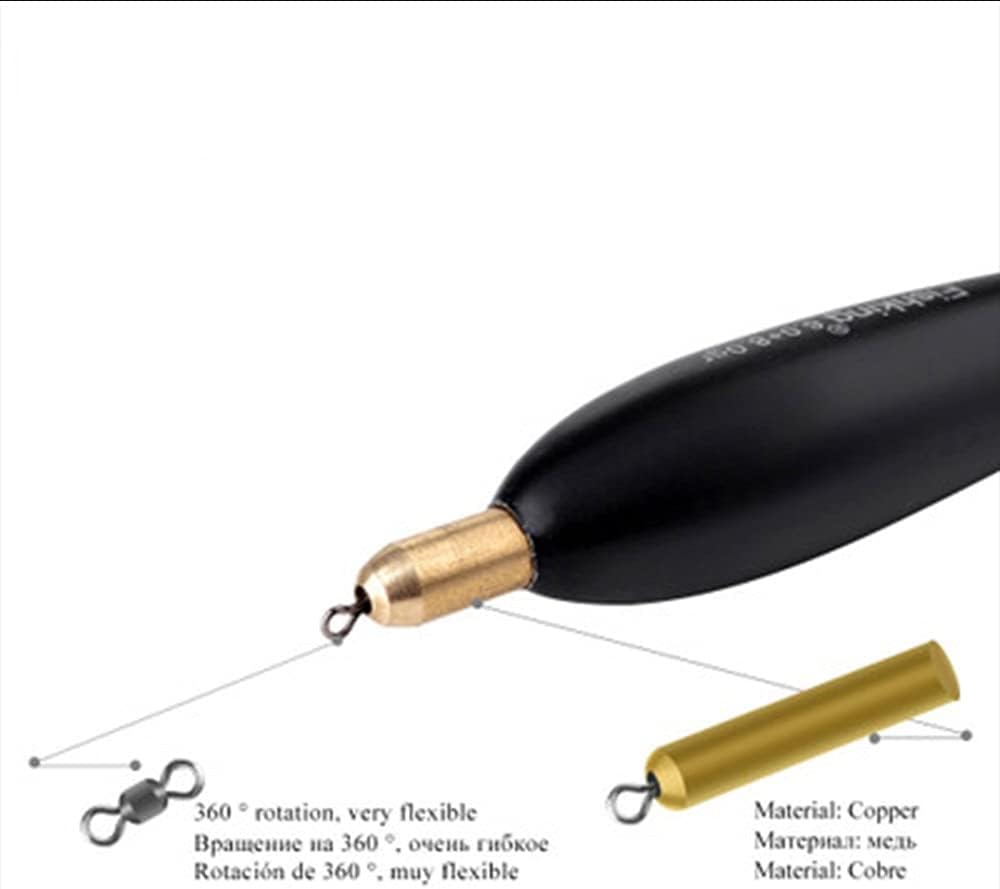 4pcs Fishing Floats Mixed Size Balsa Weight Bobber Cork Fir Float Vertical Pesca for Carp Tackle