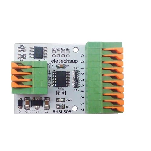 Module RS485 Modbus RTU anti-vibration à bornier à ressort 141R contre pannes de câblage