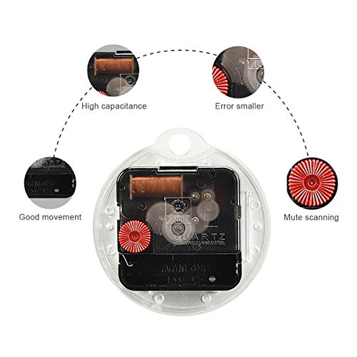 ALAZA Palm Trees Hawaiian Tropical Seashore Beach Acrylic Painted Silent Non-Ticking Round Wall Clock, 12 Inch Battery Operated Quiet Bathroom Clock for Living Room Bedroom Kitchen - Image 3